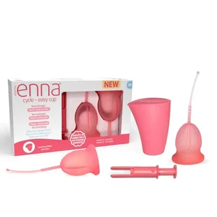 Enna Cycle Easy size M - 2 cups + sterilization box + applicator