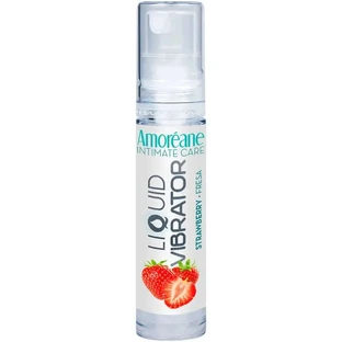 Amoreane Strawberry Strawberry Liquid Vibrator water based 10 Ml