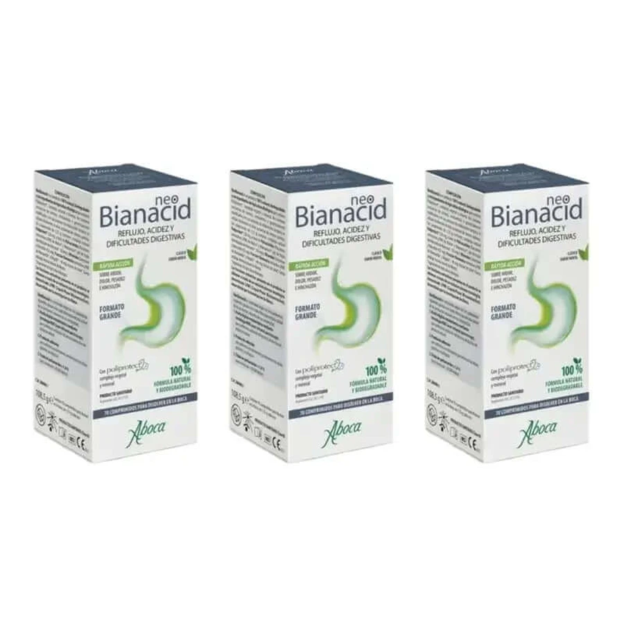 Aboca Neobianacid, 3x70 tablets