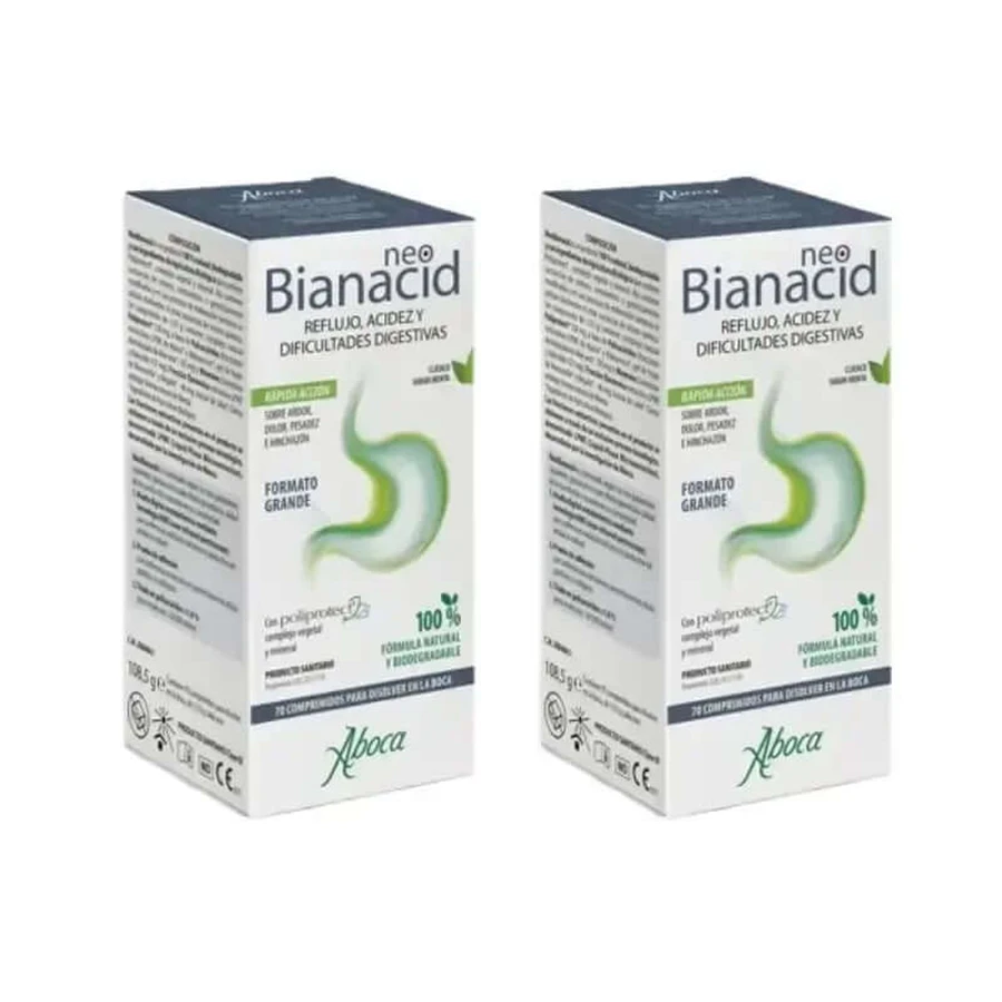 Aboca Neobianacid, 2x70 tablets