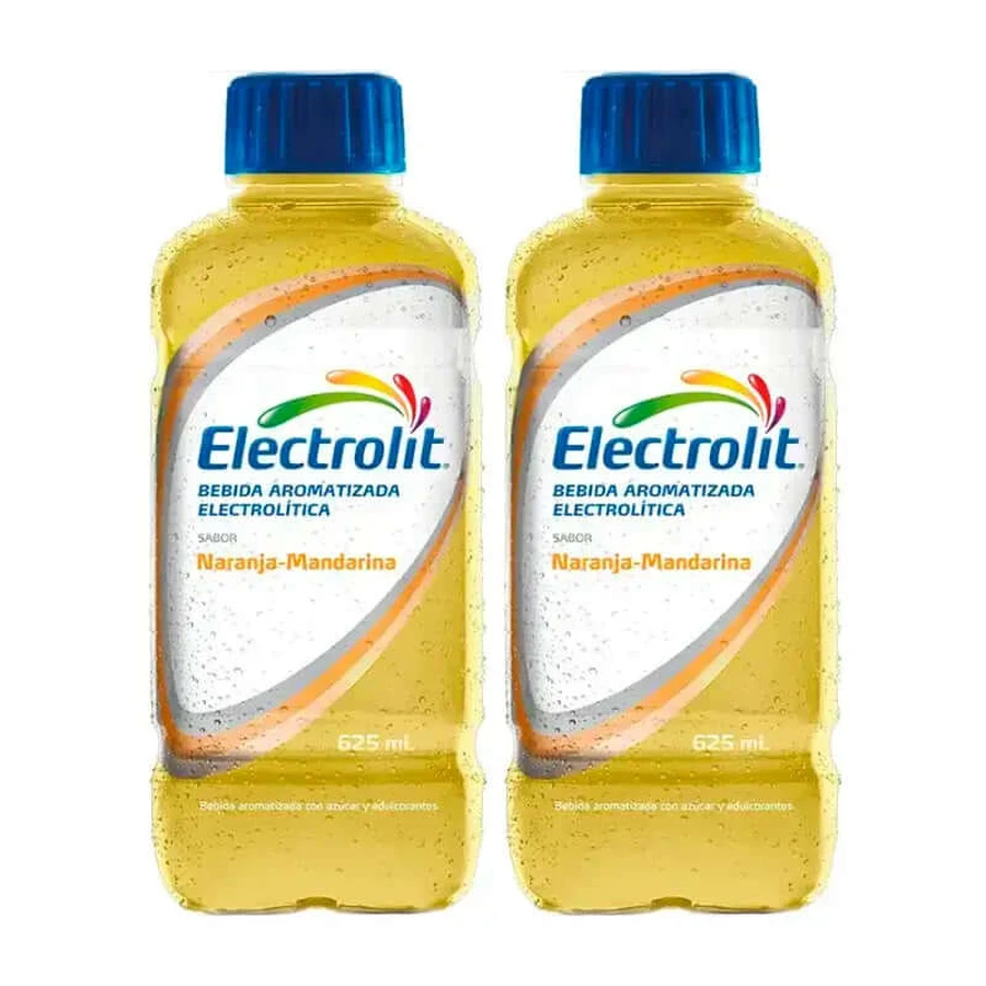 Electrolit Orange-Mandarine Elektrolytgetränk, Packung 2 x 625 ml