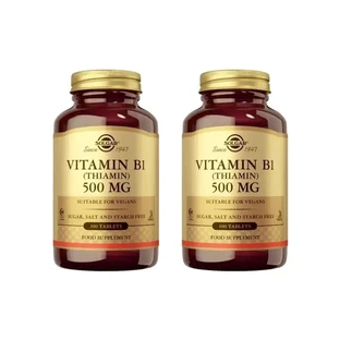 Solgar Vitamin B1 500 Mg, 2X100 Tablet