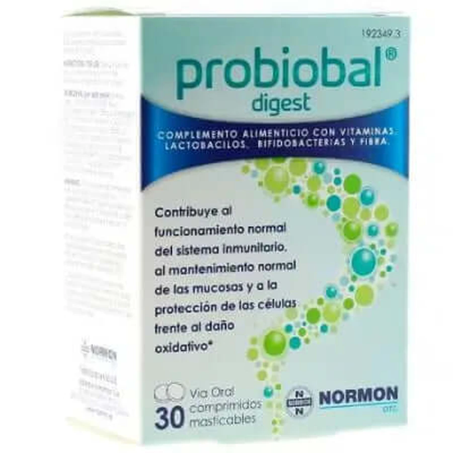Probiobal Digest 30 kauwtabletten