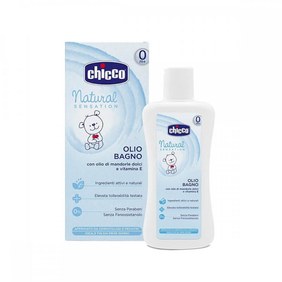 Badolie, Natural Sensation, 0+ maanden, 07451, 200 ml, Chicco
