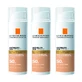 La Roche Posay Triple Anthelios Triple Anthelios Age Correct Spf50 Color, 3 X 50 Ml