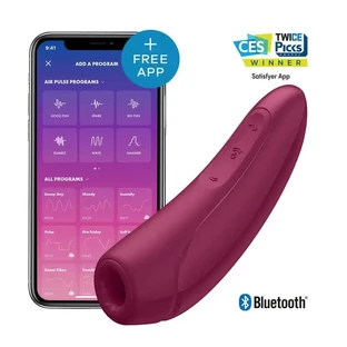 Satisfyer Connect Curvy 1+ - Rose Rouge