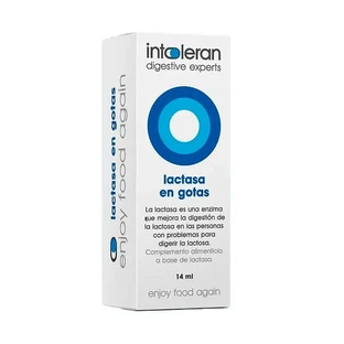 Intoleran Lactase Drops Food supplement , 14 ml