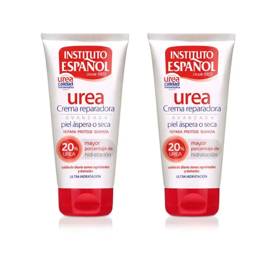 Instituto Español 20% Urea Crème Tube, 2x150 ml