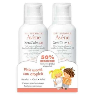 Relipidizing oil Avene XeraCalm A.D., 400 ml + 50% discount on the second product, Pierre Fabre