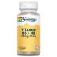 Solaray Vitamin D3 & K2 , 60 capsules