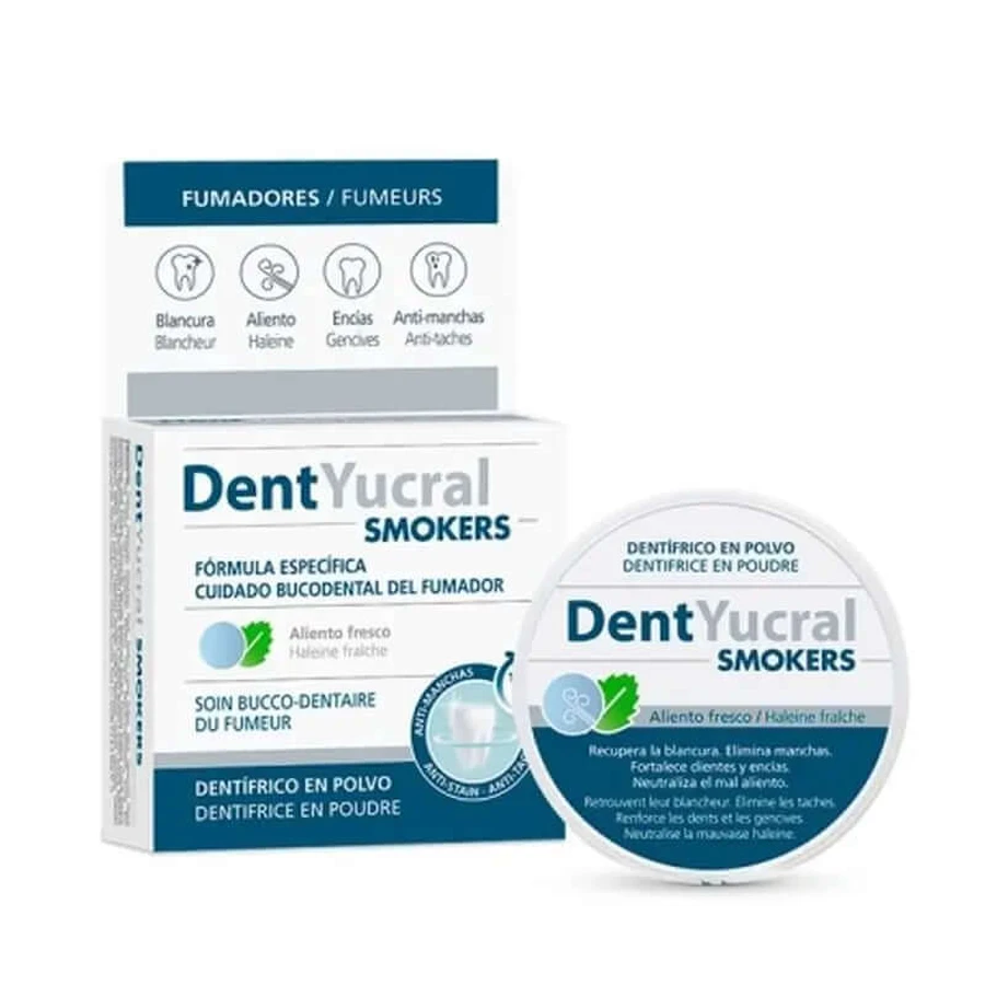 Dentyucral Zahnpasta-Pulver für Raucher 50 Gr