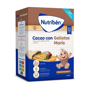 Nutriben Papilla Cacao met Maria Koekjes 500 g