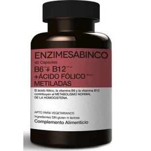 Enzyme - Sabinco Homocisbin B6 + B12 + Folic Acid Methylated 60Cap