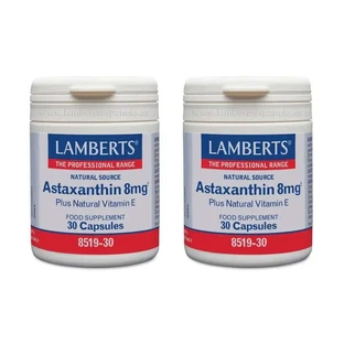 Lamberts Astaxanthin with vitamin E , 2X30 Capsules