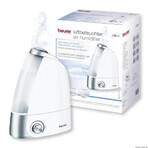 Humidifier with micro-fine ultrasonic atomization, Beurer