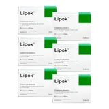 Nahrungsergänzungsmittel Lipok, Packung 6 x 30 Kapseln