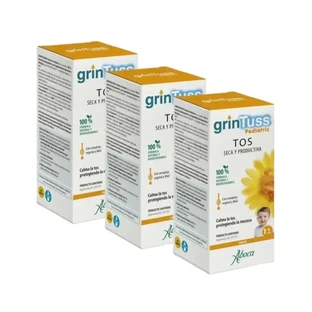 Aboca Grintuss pediatrische siroop, 3x180 gr