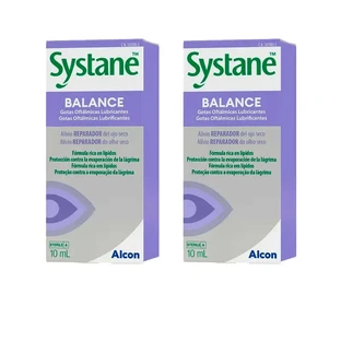 Systane Balance eye drops, pack 2 X 10 Ml