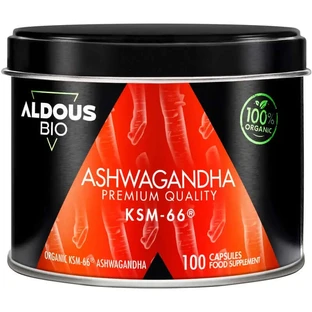 Aldous Organic Ashwagandha Ksm-66, 600 mg