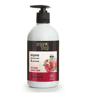 Organic Shop Pomegranate Hand Soap with Vitamins Pomegranate Bracelet 500Ml.