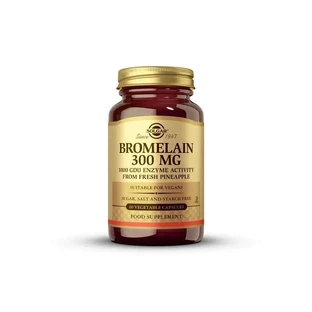 Solgar Bromelaïne 300mg, 60 Capsules