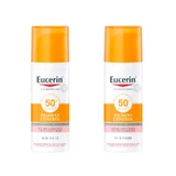 Eucerin Duplo Pigment Controle Spf50+ Zonnebrandcrème, 2 x 50 ml