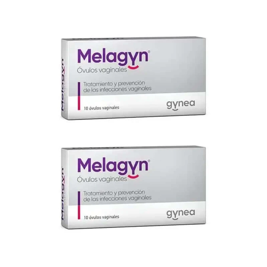 Gynea Melagyn Ovules vaginaux, 2X10 unités