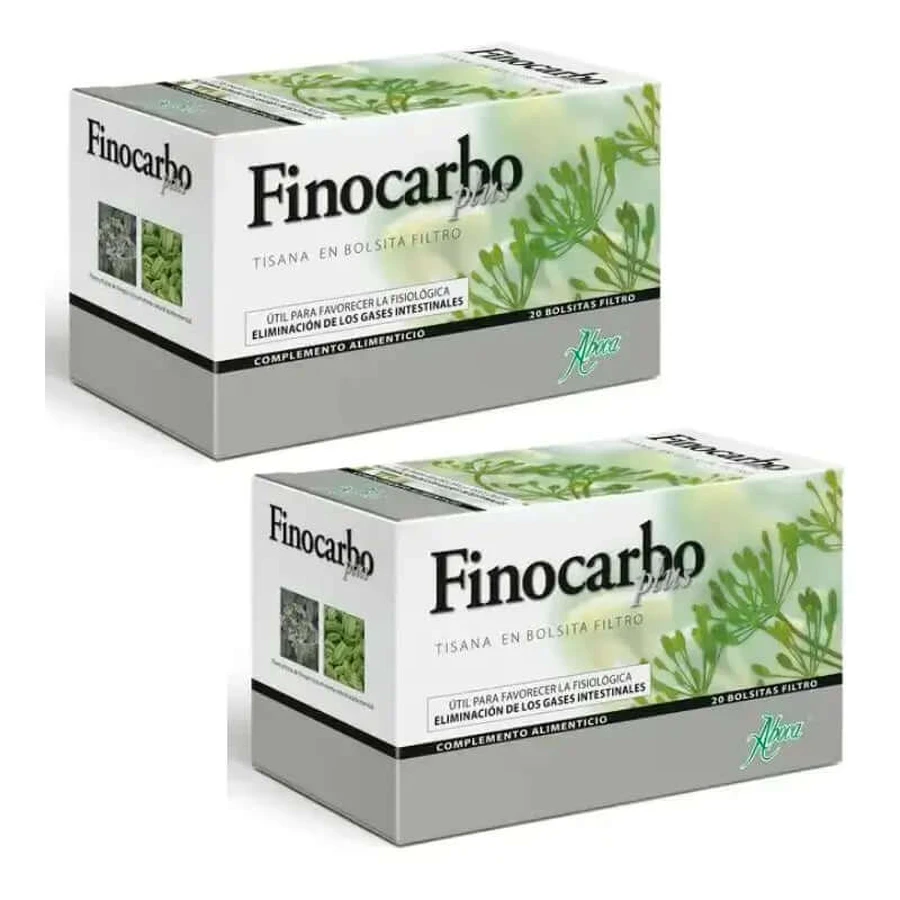 Aboca Finocarbo Plus Kruidenthee, 2x20 builtjes