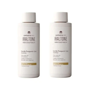 Iraltone Shampooing doux pour usage fréquent, pack 2 x 200 ml