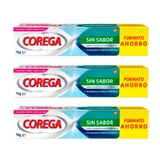 Corega Triplo Triplo Extra Sterk Smaakvrij, 3 x 70 gram
