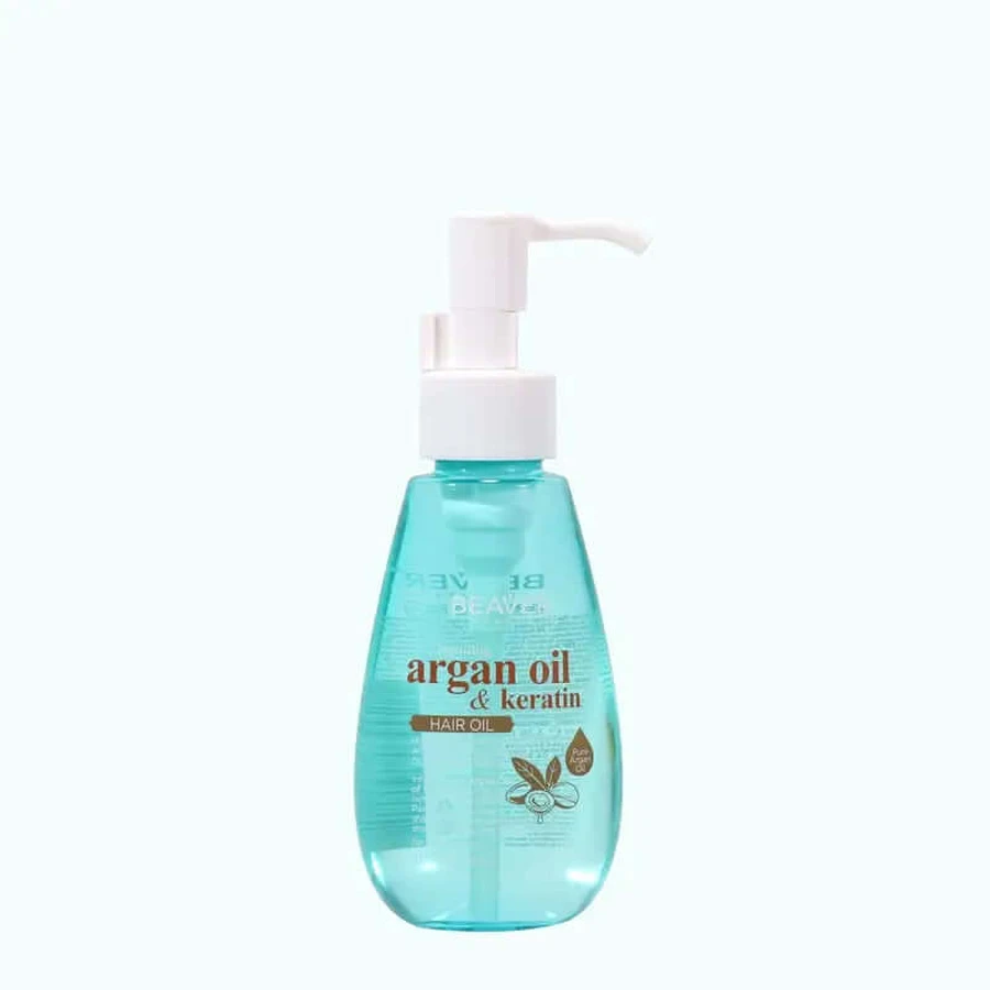 Beaver Beaver Repair Oil Huile d'argan et kératine, 100 ml
