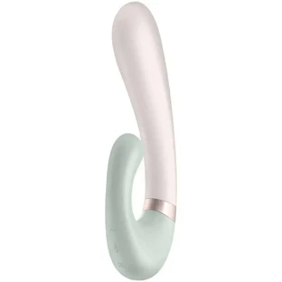 Satisfyer Connect Heat Wave Vibrator App - Blanc