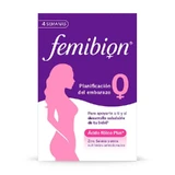 Femibion 0 Zwangerschapsplanning met foliumzuur Plus, 28 tabletten