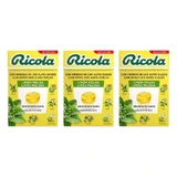 Ricola Suikervrij Citroen Pak 3 x 50 g