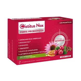 Cistitus Nox Forte Met Probiotica , 10 sitcks