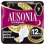 Ausonia Ultrafijne Nacht Menstruatie Extra Maandverband met vleugels, 7 stuks
