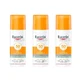 Eucerin Olie Controle Dry Touch Zonnemelk Spf 50+, 3X50 ml