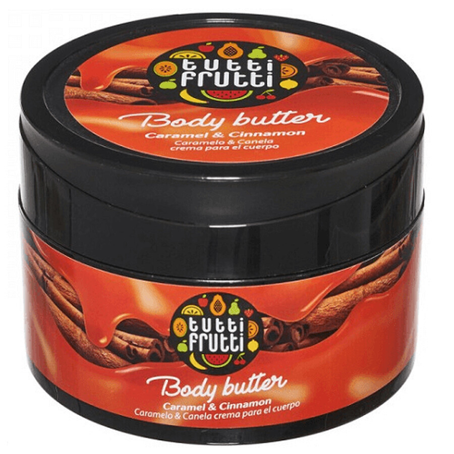 Manteca corporal de caramelo y canela, 200ml, Tutti Frutti, Farmona