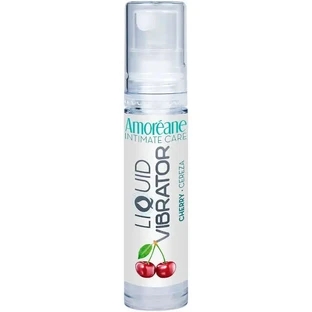 Amoreane Vibrating Liquid Vibrator Water Based Cherry 10 Ml