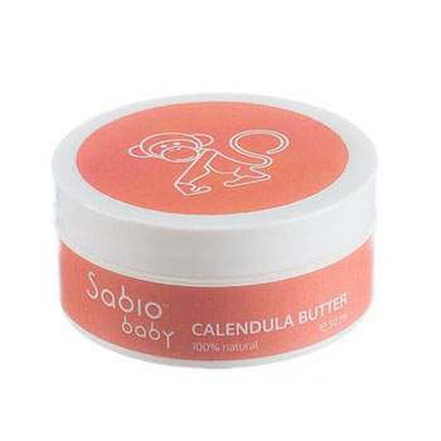 Beurre corporel pour bébé au calendula, 50 ml, Sabio