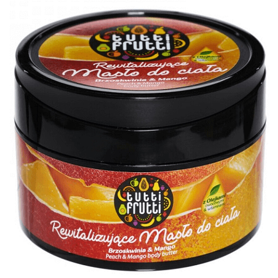 Perzik en Mango Tutti Frutti Body Butter, 200 ml, Farmona