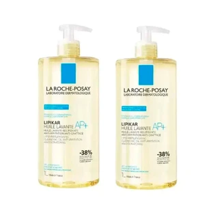 La Roche Posay Lipikar Lipikar Oil Wash Ap+ Body Cleanser Anti Irritatie Voor De Atopische Huid , Pak 2 x 1000 ml