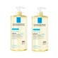 La Roche Posay Lipikar Lipikar Oil Wash Ap+ Body Cleanser Anti Irritatie Voor De Atopische Huid , Pak 2 x 1000 ml