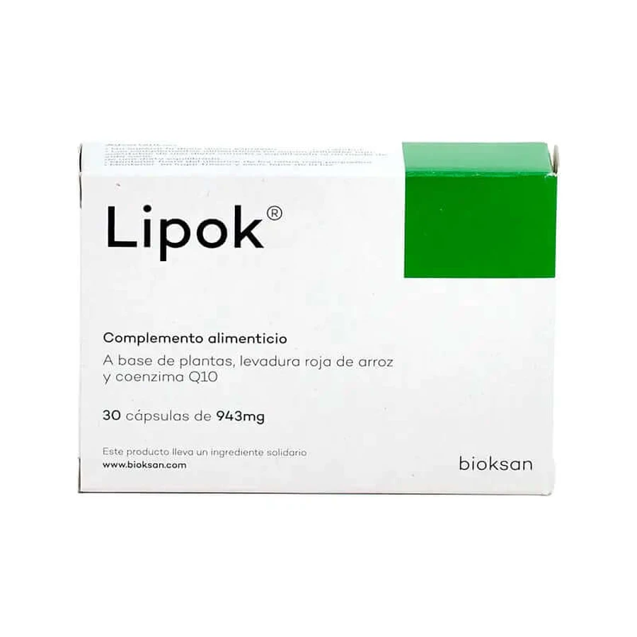 Lipok Food supplement, 30 capsules