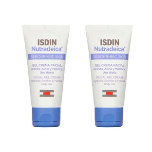 Isdin Duplo Nutradeica Gezichtscrème Gel 2 x 50 Ml