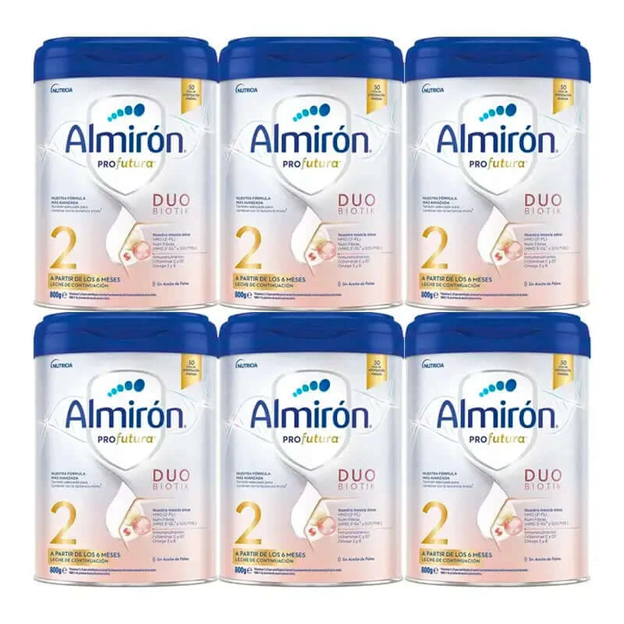 Almirón Profutura Duobiotik 2, envase 6 x 800 g
