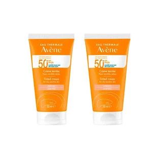 Avene Zonnebescherming gevoelige huid SPF 50+ Kleur, 2x50 ml