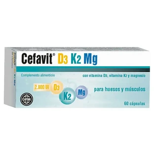Cobas Cefavit D3 K2 Mg , 60 Kapseln