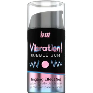 Intt Liquid Vibrator Strawberry Bubble Gum Strawberry Bubble Gum Flavor 15 Ml