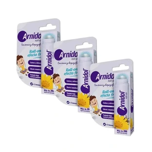 Arnidol Roll-On Soplos, 3X15 Ml